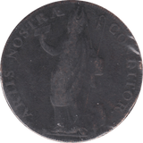 1791 HALFPENNY TOKEN NORWICH - HALFPENNY TOKEN - Cambridgeshire Coins