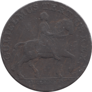 1791 HULL HALFPENNY TOKEN - HALFPENNY TOKEN - Cambridgeshire Coins