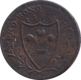 1791 SOUTH WALES FARTHING TOKEN - OTHER TOKENS - Cambridgeshire Coins
