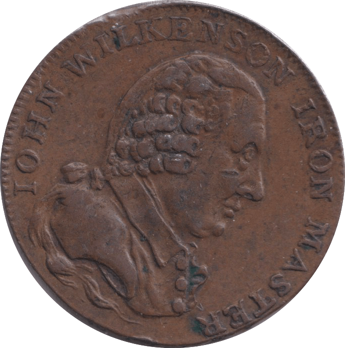 1791 WILKENSON HALFPENNY TOKEN - HALFPENNY TOKEN - Cambridgeshire Coins