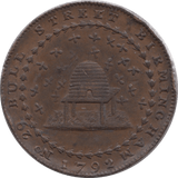 1792 DONALD AND CO HALFPENNY TOKEN BIRMINGHAM - HALFPENNY TOKEN - Cambridgeshire Coins
