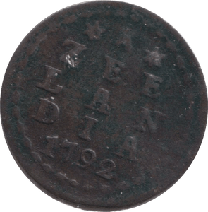 1792 DUIT ZEELAND - WORLD COINS - Cambridgeshire Coins