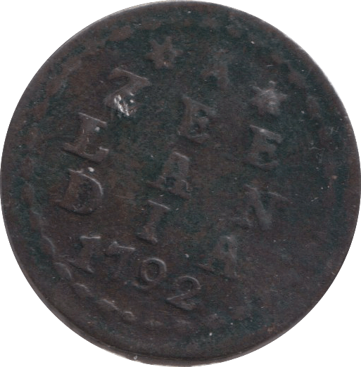 1792 DUIT ZEELAND - WORLD COINS - Cambridgeshire Coins