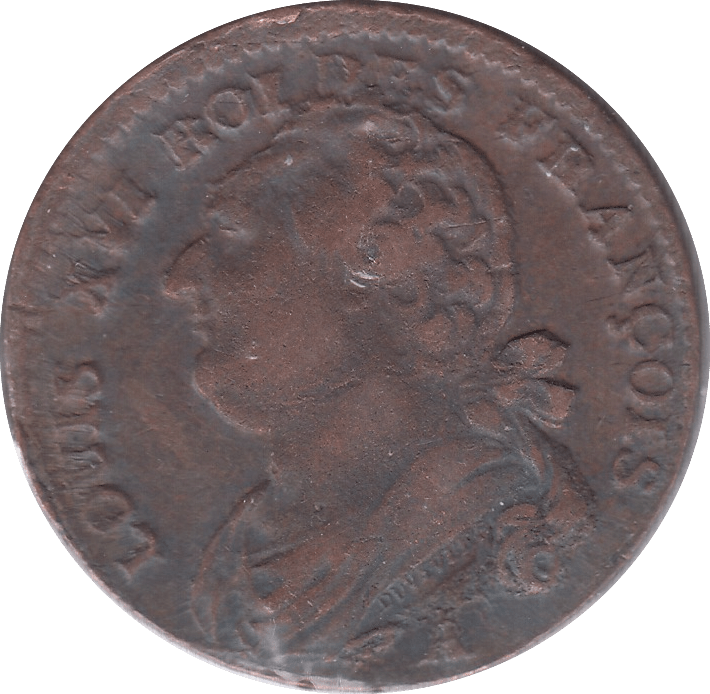1792 FRANCE 12 DENIER KING LOUIS XVI - WORLD COINS - Cambridgeshire Coins
