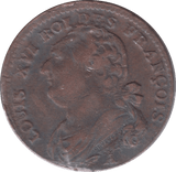 1792 FRANCE 12 DENIER KING LOUIS XVI - WORLD COINS - Cambridgeshire Coins
