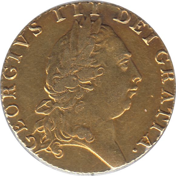 1792 GOLD ONE GUINEA ( GVF ) - Guineas - Cambridgeshire Coins