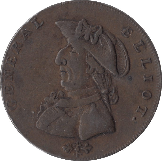 1792 HALFPENNY TOKEN BIRMINGHAM - HALFPENNY TOKENS - Cambridgeshire Coins