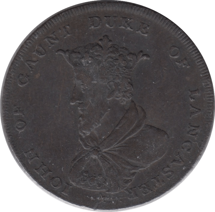 1792 HALFPENNY TOKEN LANCASTER - HALFPENNY TOKENS - Cambridgeshire Coins