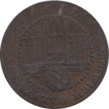 1792 HALFPENNY TOKEN NORWICH - HALFPENNY TOKENS - Cambridgeshire Coins