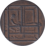 1792 HALFPENNY TOKEN ROCHDALE - HALFPENNY TOKEN - Cambridgeshire Coins