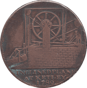 1792 HALFPENNY TOKEN SHROPSHIRE - HALFPENNY TOKEN - Cambridgeshire Coins