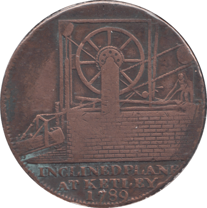1792 HALFPENNY TOKEN SHROPSHIRE - HALFPENNY TOKEN - Cambridgeshire Coins