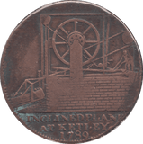 1792 HALFPENNY TOKEN SHROPSHIRE - HALFPENNY TOKEN - Cambridgeshire Coins