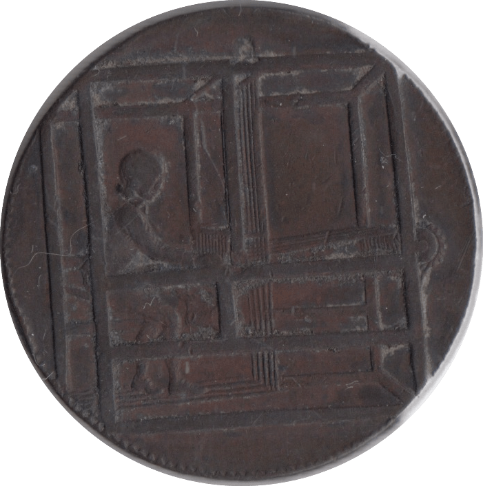 1792 J. KERSHAW HALFPENNY TOKEN ROCHDALE - HALFPENNY TOKENS - Cambridgeshire Coins