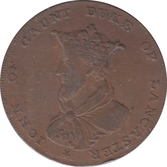 1792 LANCASTER HALFPENNY TOKEN - PENNY TOKEN - Cambridgeshire Coins