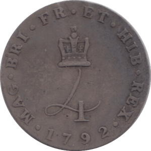 1792 MAUNDY FOURPENCE ( GF ) - MAUNDY FOURPENCE - Cambridgeshire Coins