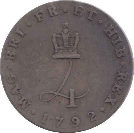 1792 MAUNDY FOURPENCE ( GF ) - MAUNDY FOURPENCE - Cambridgeshire Coins