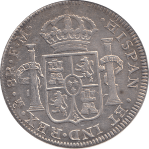1792 MEXICO 8 REALES - SILVER WORLD COINS - Cambridgeshire Coins