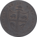 1793 BIRMINGHAM HALFPENNY TOKEN - HALFPENNY TOKEN - Cambridgeshire Coins