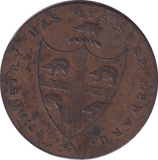 1793 BIRMINGHAM HALFPENNY TOKEN - HALFPENNY TOKEN - Cambridgeshire Coins