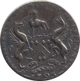 1793 EAST INDIA COMPANY HALFPENNY TOKEN - HALFPENNY TOKEN - Cambridgeshire Coins