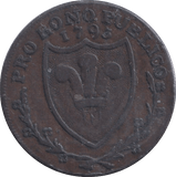 1793 FARTHING TOKEN SOUTH WALES - FARTHING TOKEN - Cambridgeshire Coins