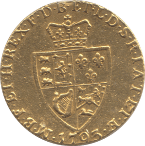 1793 GOLD GUINEA ( GF ) - GUINEAS - Cambridgeshire Coins