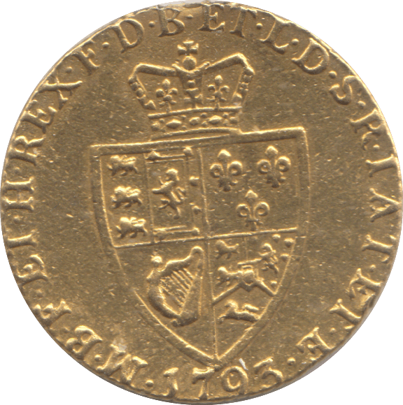 1793 GOLD GUINEA ( GF ) - GUINEAS - Cambridgeshire Coins