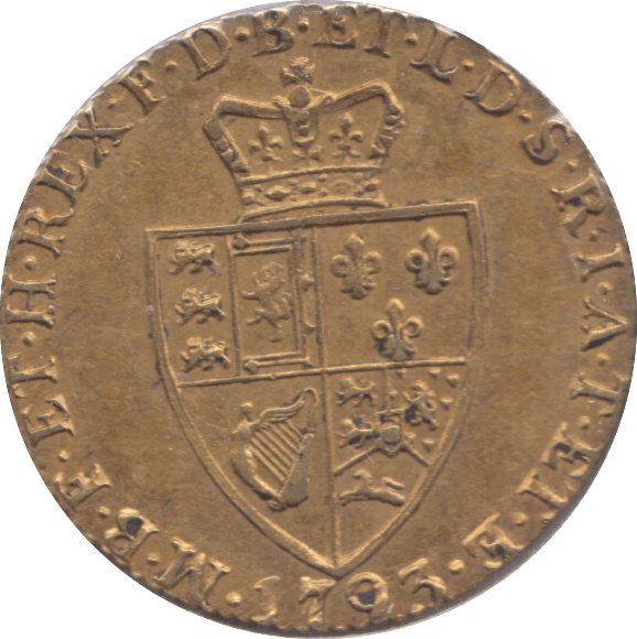 1793 GOLD GUINEA ( VF ) - GUINEAS - Cambridgeshire Coins