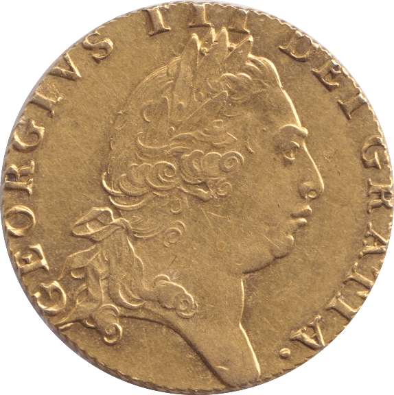 1793 GOLD ONE GUINEA ( EF ) - GUINEAS - Cambridgeshire Coins