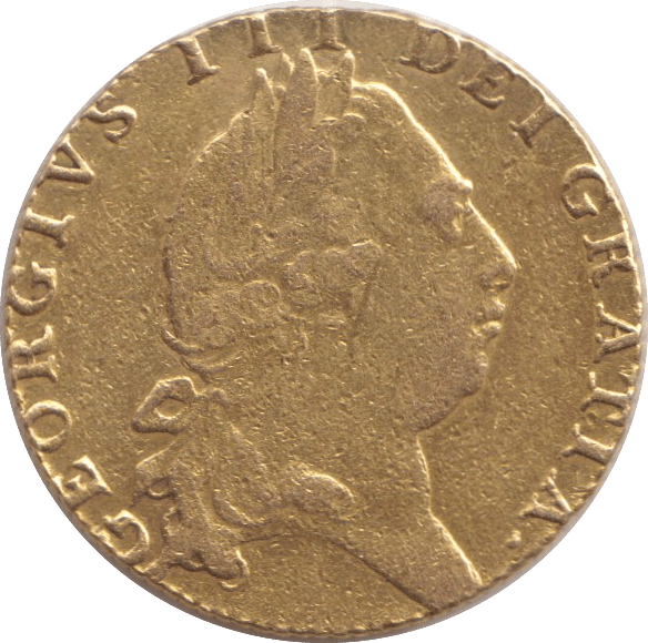 1793 GOLD ONE GUINEA ( FINE ) - GUINEAS - Cambridgeshire Coins