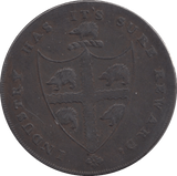 1793 HALF PENNY TOKEN BIRMINGHAM - HALFPENNY TOKEN - Cambridgeshire Coins