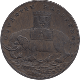 1793 HALF PENNY TOKEN COVENTRY - HALFPENNY TOKEN - Cambridgeshire Coins