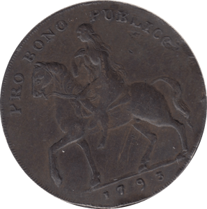 1793 HALF PENNY TOKEN COVENTRY - HALFPENNY TOKEN - Cambridgeshire Coins