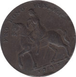 1793 HALF PENNY TOKEN COVENTRY - HALFPENNY TOKEN - Cambridgeshire Coins