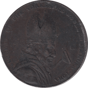 1793 HALF PENNY TOKEN LEEDS - HALFPENNY TOKEN - Cambridgeshire Coins