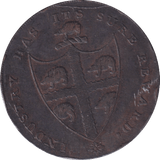 1793 HALFPENNY BIRMINGHAM TOKEN - HALFPENNY TOKEN - Cambridgeshire Coins