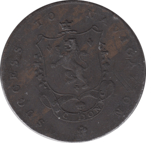 1793 HALFPENNY LANES TRADE TOKEN MANCHESTER - HALFPENNY TOKENS - Cambridgeshire Coins
