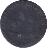 1793 HALFPENNY LIVERPOOL - WORLD COINS - Cambridgeshire Coins