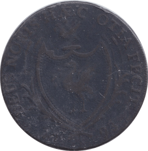 1793 HALFPENNY LIVERPOOL - WORLD COINS - Cambridgeshire Coins