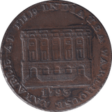 1793 HALFPENNY TOKEN BRISTOL - HALFPENNY TOKEN - Cambridgeshire Coins