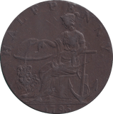 1793 HALFPENNY TOKEN EMSWORTH J STRIDE SHIP - HALFPENNY TOKEN - Cambridgeshire Coins