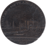 1793 HALFPENNY TOKEN GLOUCESTER AND BERKLEY CANAL - HALFPENNY TOKENS - Cambridgeshire Coins