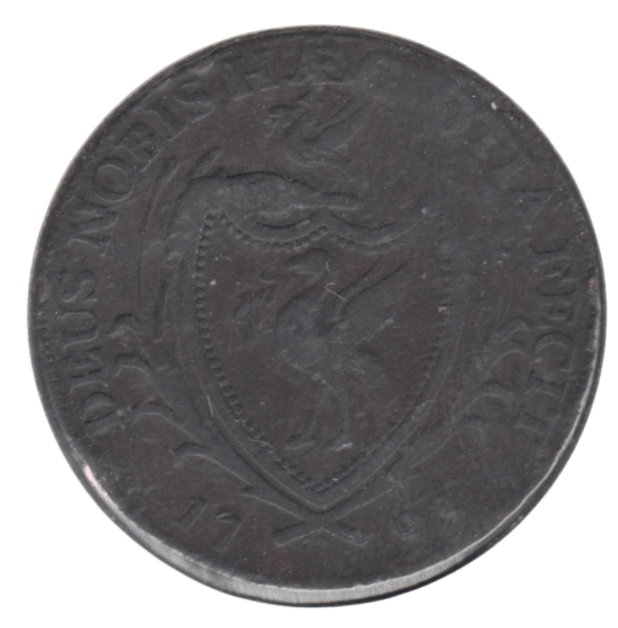 1793 HALFPENNY TOKEN LIVERPOOL - HALFPENNY TOKEN - Cambridgeshire Coins