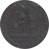 1793 HALFPENNY TOKEN LIVERPOOL - HALFPENNY TOKEN - Cambridgeshire Coins