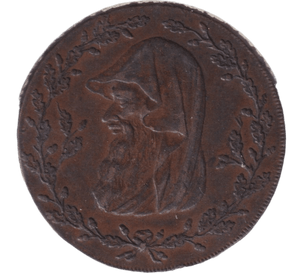 1793 HALFPENNY TOKEN NORTH WALES - HALFPENNY TOKEN - Cambridgeshire Coins