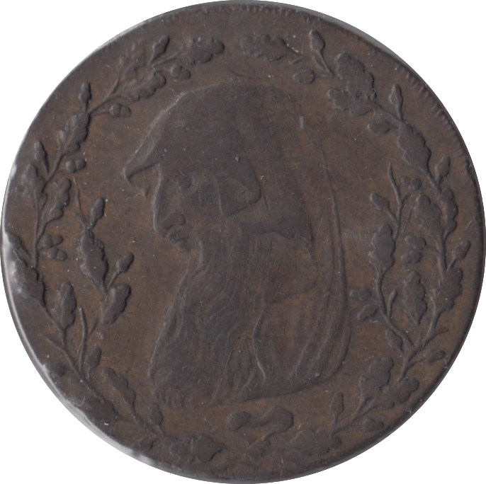 1793 HALFPENNY TOKEN NORTH WALES - HALFPENNY TOKENS - Cambridgeshire Coins