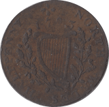 1793 HALFPENNY TOKEN NORTH WALES - HALFPENNY TOKENS - Cambridgeshire Coins