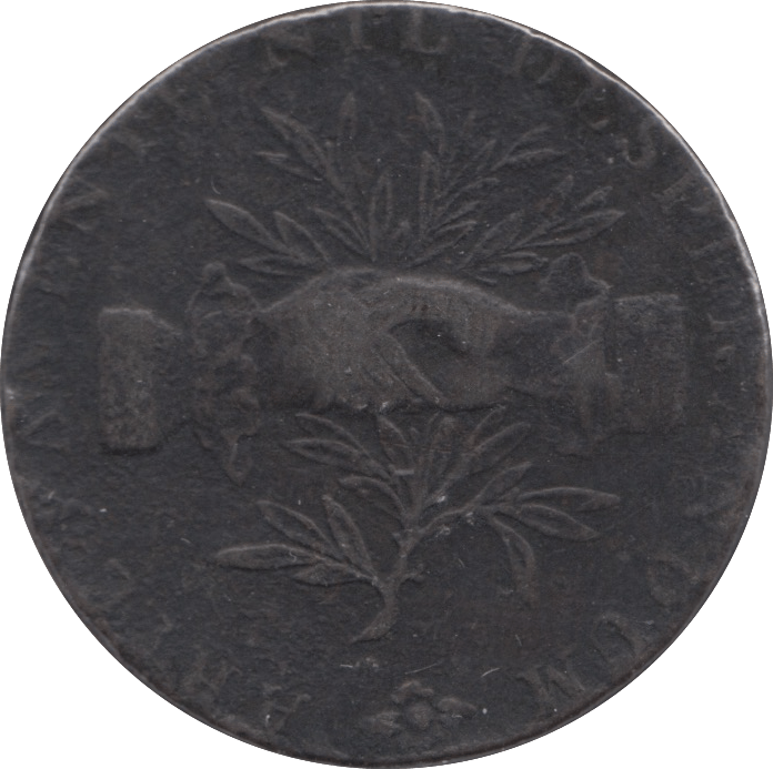 1793 HALFPENNY TOKEN STAFFORDSHIRE - HALFPENNY TOKENS - Cambridgeshire Coins