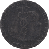 1793 HALFPENNY TOKEN STAFFORDSHIRE - HALFPENNY TOKENS - Cambridgeshire Coins
